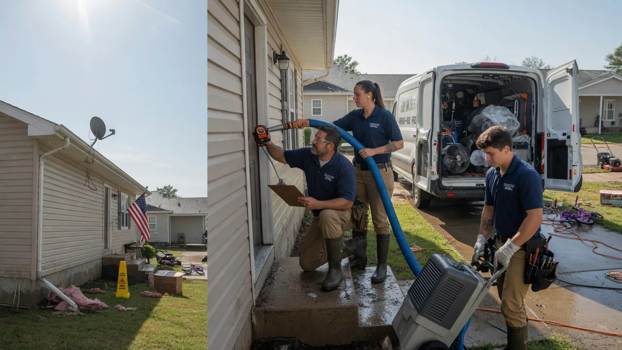 Ceiling Water Damage Restoration in Advance, MO near me